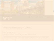 Tablet Screenshot of medinmotion.com